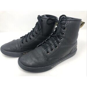 Dr. Martens Docs Doc Womens Sheridan Hightop Sneakers Boots Black 5 JY004 SK08U
